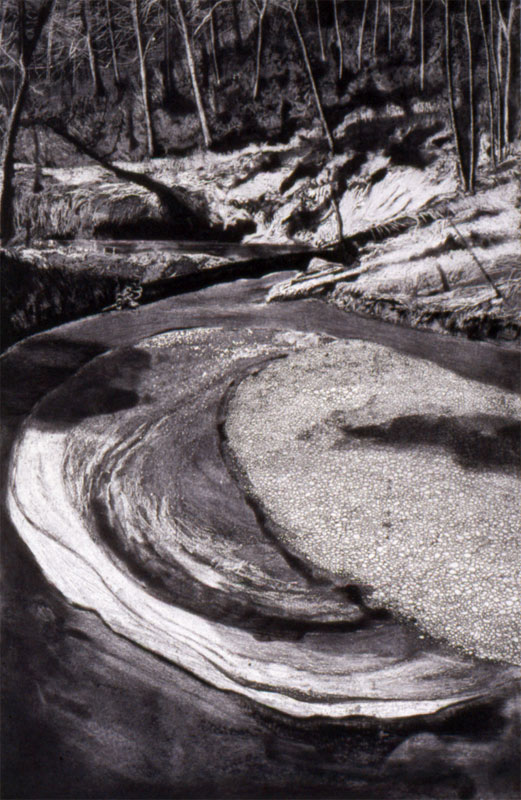 6-etching-Gravel-Bar-Tryon-Creek-2003